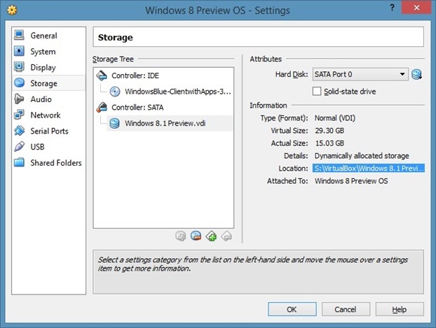 augmenter la taille du disque virtualbox dans Windows Step2