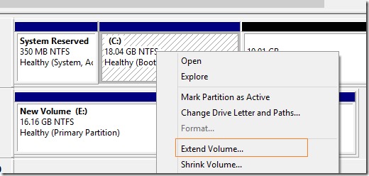 augmenter la taille du disque virtualbox dans Windows Step4