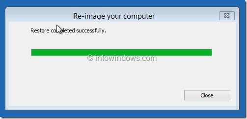 Restaurer l'image Windows 8.1 Étape 11