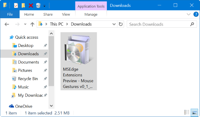 Installez les extensions Edge dans Windows 10 Étape 5
