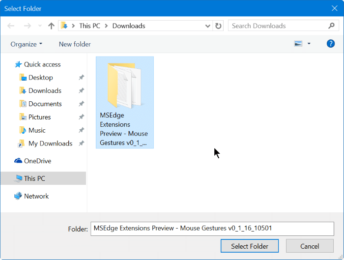 Installez les extensions Edge dans Windows 10 Step8