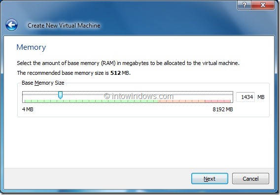 Installez Windows 8 sur la machine virtuelle VirtualBox Step4