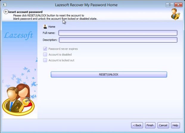 Récupération gratuite du mot de passe Windows