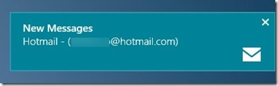 Activez la notification par e-mail dans Windows 8 Étape 1
