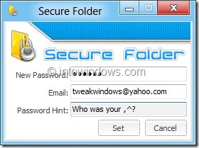 Comment protéger les dossiers par mot de passe dans Windows 8 Step2