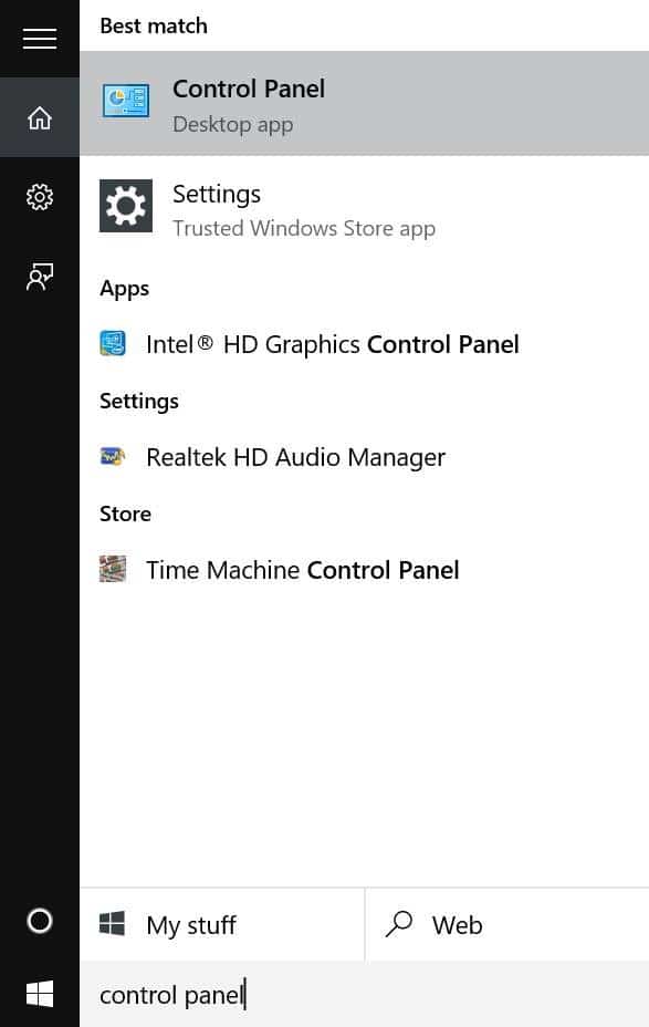 Activer ou désactiver le toucher à trois doigts pour lancer Cortana sur Windows 10, étape 1