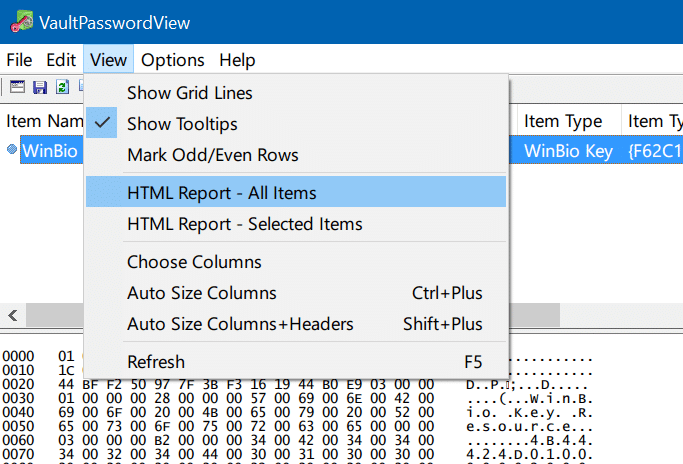 sauvegarder ou exporter les mots de passe d'Edge vers Windows 10 pic3