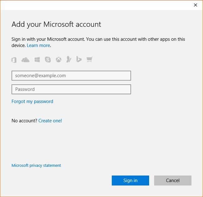 Discuter avec le support Microsoft Image de Windows 10 1