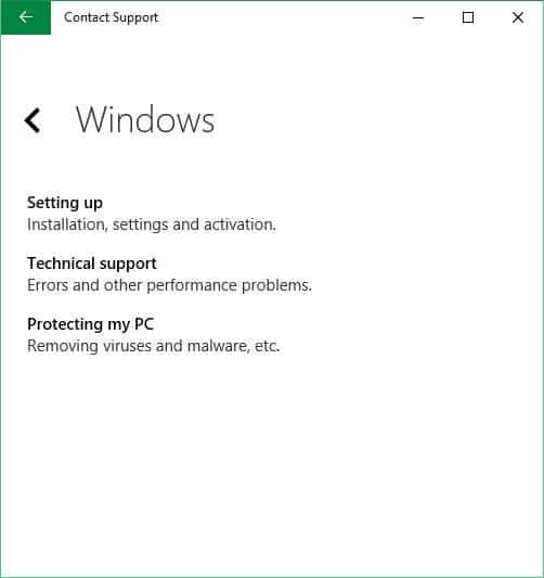 Discuter avec l'image de support Microsoft de Windows 1031