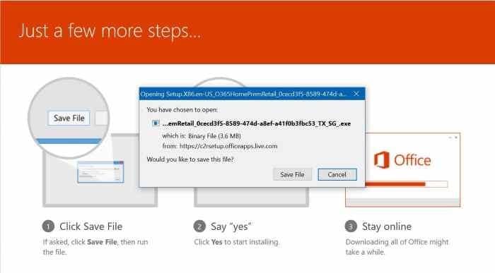 transférer la licence Office 365 vers un autre PC step7