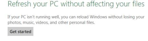 Les applications Metro ne fonctionnent pas dans Windows 8 Étape 5