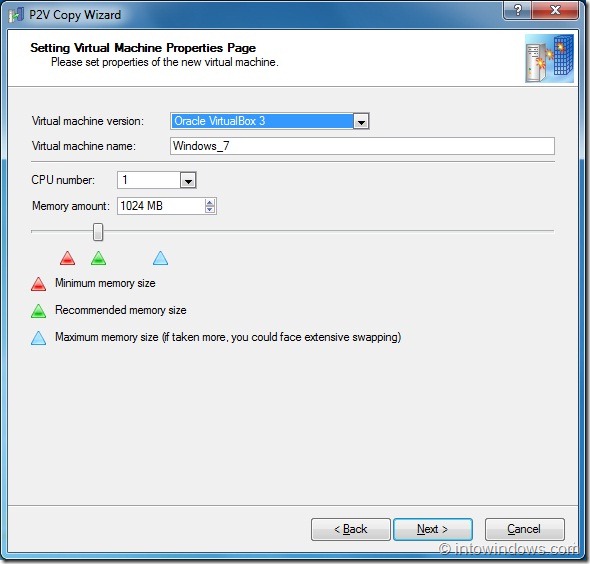Convertissez votre Windows 7 en une machine virtuelle pour faire avancer le lecteur USB Step5