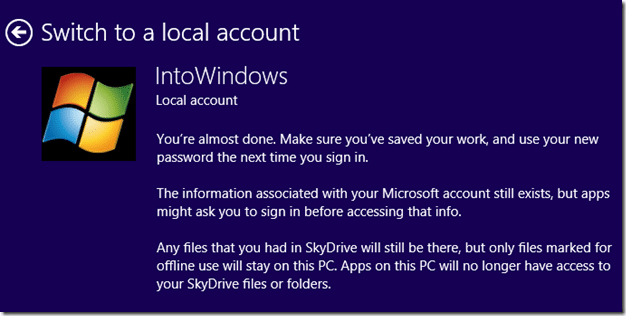 Installez Windows 8.1 sans compte Microsoft Étape 6