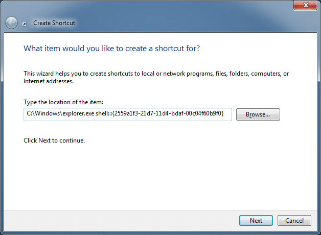 Ajouter une commande d'exécution à la barre des tâches Windows Step03