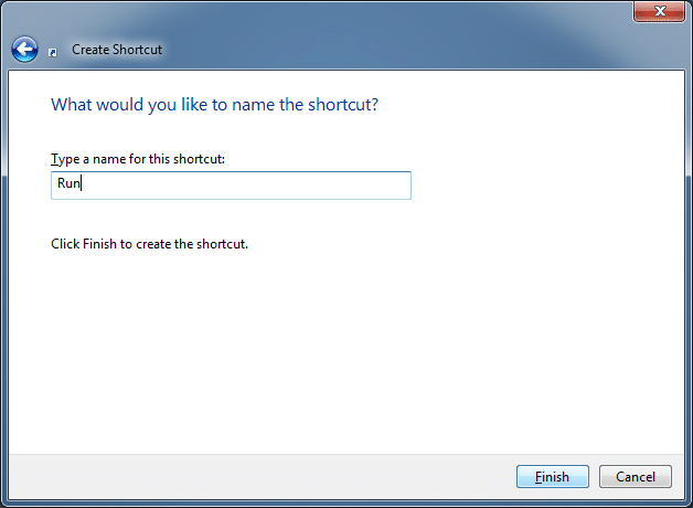 Ajouter une commande d'exécution à la barre des tâches Windows Step04