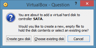 Erreur de redimensionnement de l'image disque de virtualbox 1