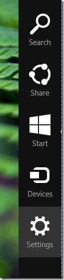 Désactiver ou arrêter la synchronisation en arrière-plan dans Windows 8.1 Étape 1