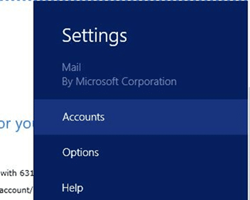 désactiver l'envoi à partir de l'image de messagerie Windows 2