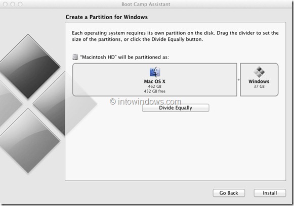 Installez Windows 8 sur Mac Step7