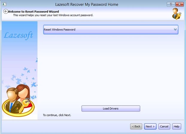 Réinitialiser le mot de passe Windows Étape 7