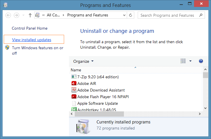 Supprimer le message de mise à niveau de Windows 10 step2