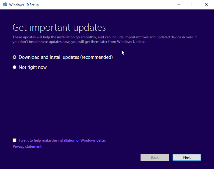 Installation propre de Windows 10 à partir du fichier ISO step3