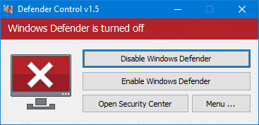 désactiver Windows Defender dans Windows 10 pic2