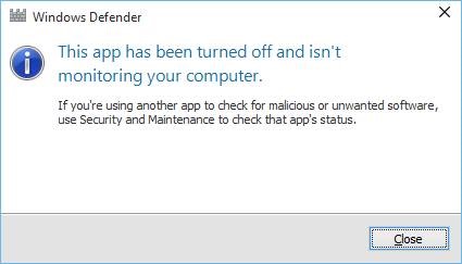 Désactivez Windows Defender dans Windows 10 step7