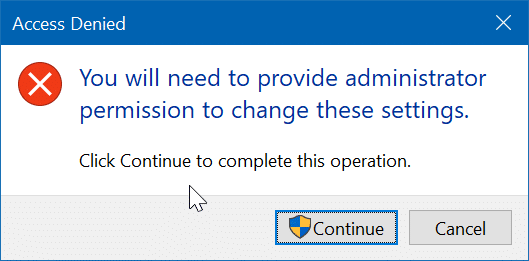 supprimer le bouclier jaune et bleu des raccourcis de programme sur le bureau dans Windows 10 pic4