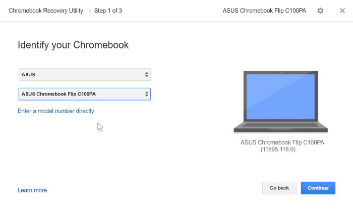 créer un lecteur de récupération google chrome sur windows 10 pic5