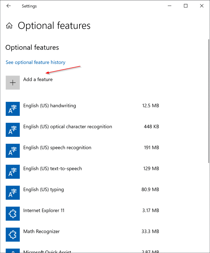Installez ou désinstallez WordPad dans Windows 10 pic2