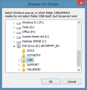 Installez Windows 7 et Windows 8.1 à partir de la même image USB012