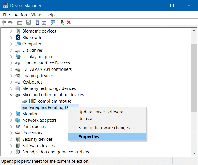 Restaurer ou revenir à la version précédente d'un pilote dans Windows 10 étape 3