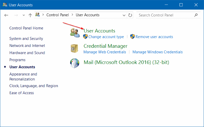 Ajoutez le mot de passe au compte d'utilisateur local dans Windows 10 étape 8