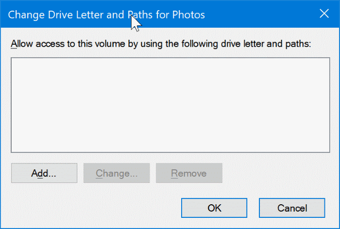 afficher ou masquer les lettres de lecteur dans l'explorateur de fichiers Windows 10 pic5