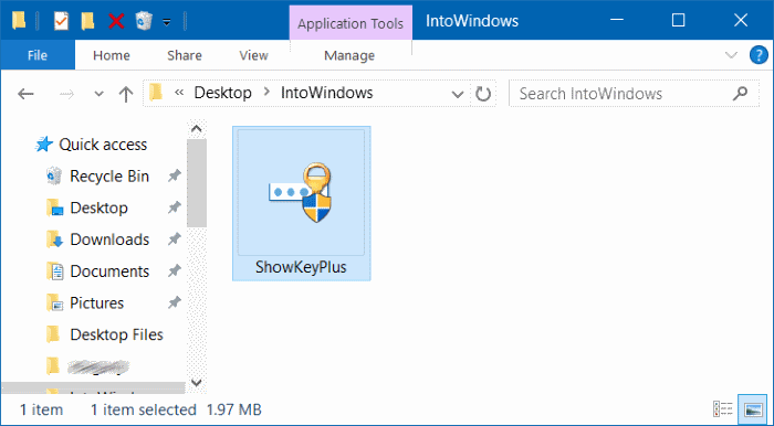 Récupérez la clé de produit dans le dossier Windows.old pic1