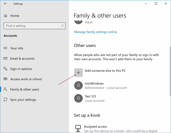 correction pour stocker l'application ne fonctionnant pas dans Windows 10 pic4
