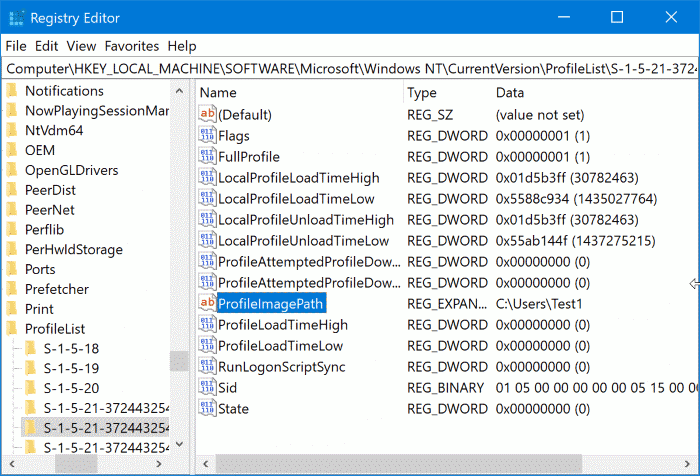 renommer le dossier du compte d'utilisateur dans l'Explorateur de fichiers Windows 10 pic9
