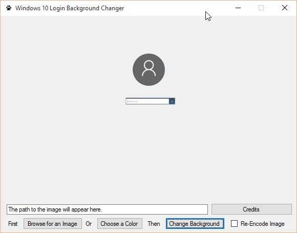 Changer le fond d'écran de connexion Windows 10