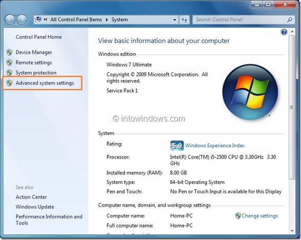 Comment masquer ou ignorer le gestionnaire de démarrage dans Vista et Windows 7 Étape 2