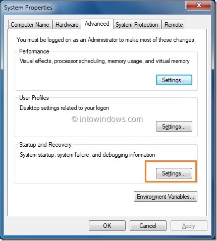 Comment masquer ou ignorer le gestionnaire de démarrage dans Vista et Windows 7 Étape 3
