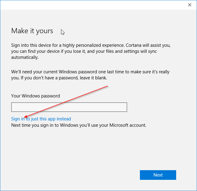Installer des applications à partir du magasin sans compte Microsoft Windows 10 pic6