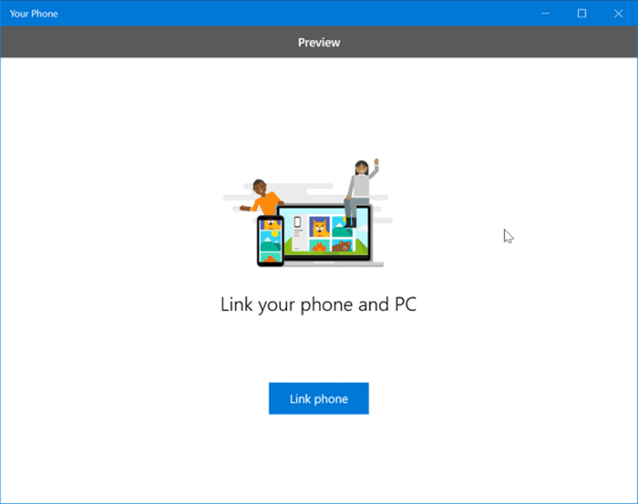 recevoir et envoyer des messages texte depuis votre PC Windows 10 pic3