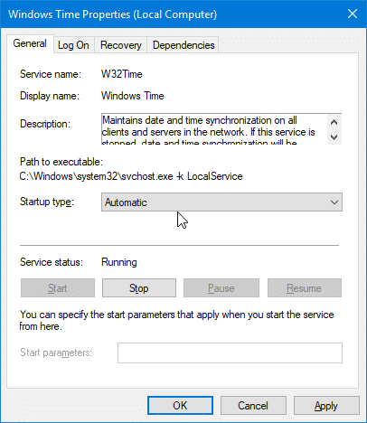 mauvaise date et heure dans Windows 10 pic6