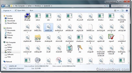 Remplacer Supprimer les fichiers DLL protégés dans Windows 7 et Vista pic1