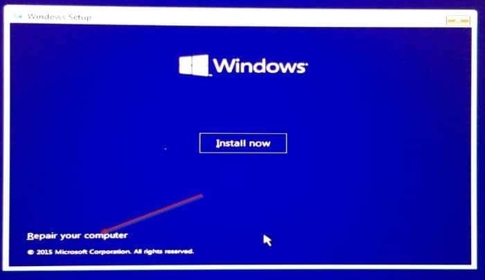 Désinstallez les mises à jour de Windows 10 lorsque le PC ne démarre pas (01)