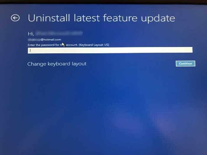 Désinstallez les mises à jour de Windows 10 lorsque votre PC ne démarre pas (7)
