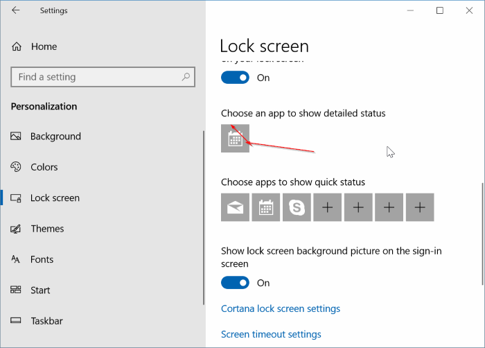 désactiver les notifications d'anniversaire dans Windows 10 pic3
