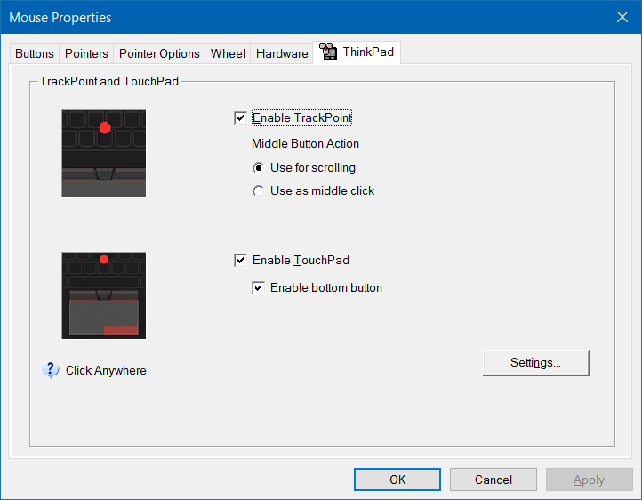 Activer ou désactiver les gestes du pavé tactile dans Windows 10 pic6.1