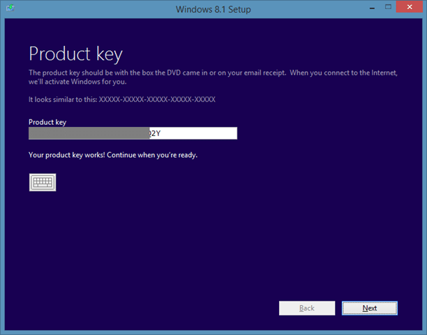 Réparer l'installation de Windows 8.1 Étape 3